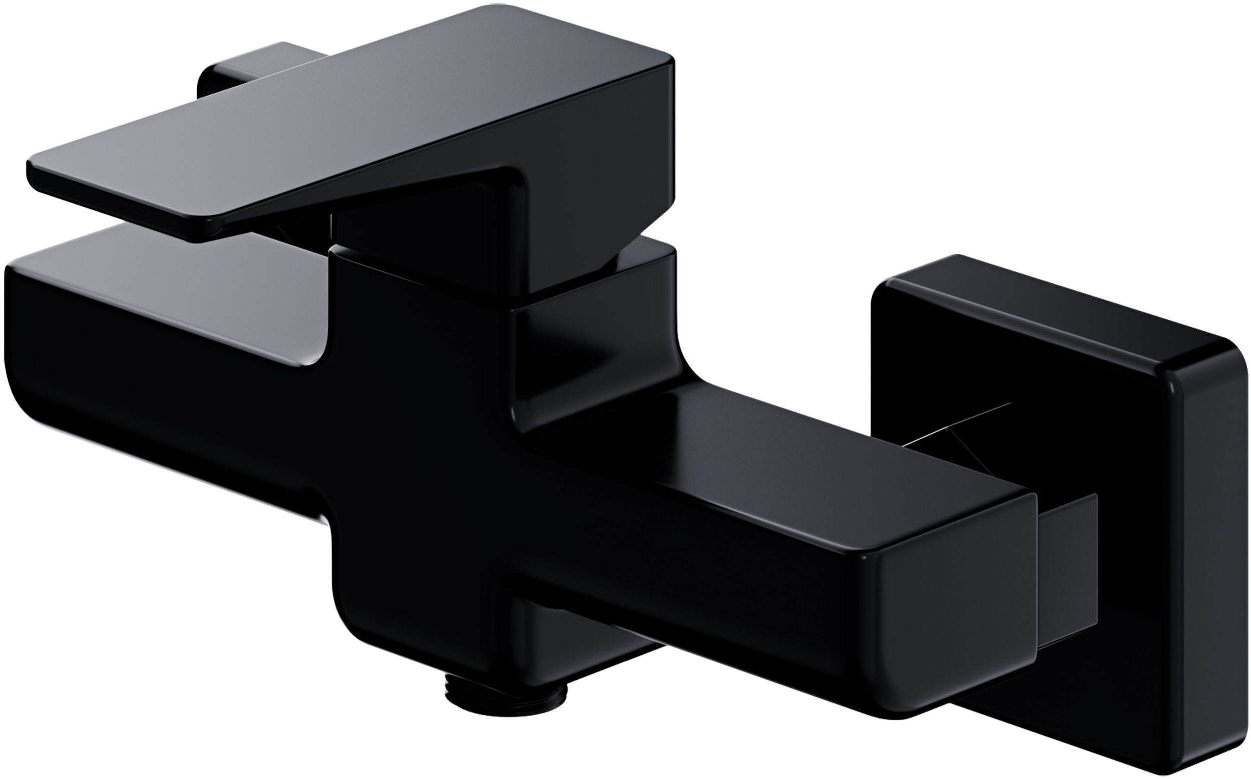 Omnires Parma bateria prysznicowa ścienna czarny mat PM7440BL - Wysyłka w 24h