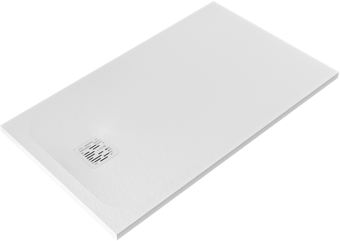 Kludi Terra brodzik prostokątny 120x70 cm biały mat 08DW0253