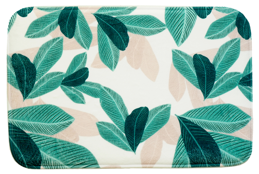 Hyggli dywanik łazienkowy 60x40 cm Leaves 70-058