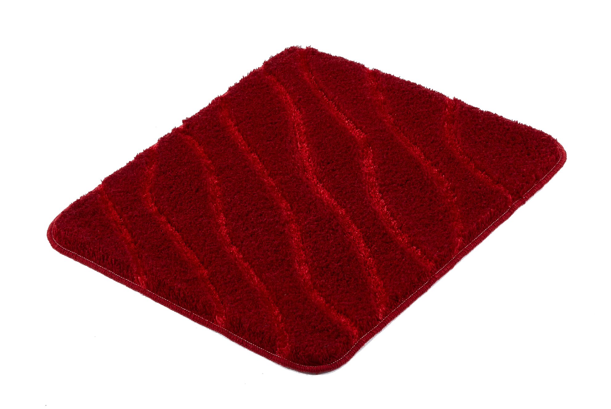 Kleine Wolke Tram dywanik łazienkowy 65x55 cm czerwony 9189468539