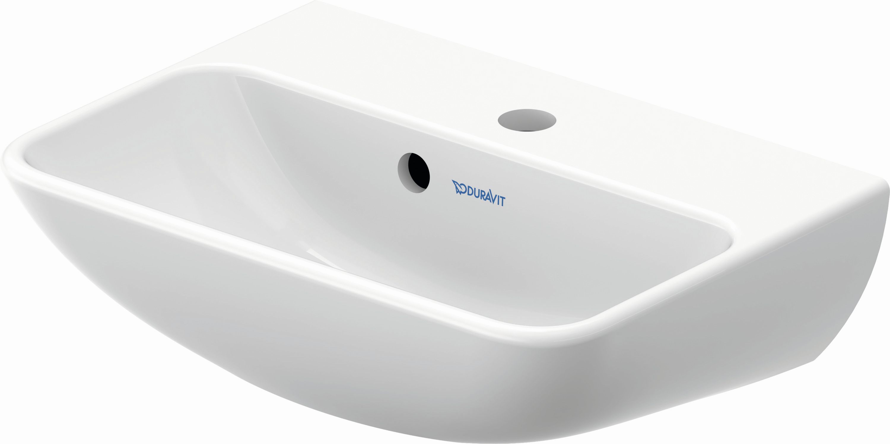Duravit ME by Starck umywalka 45x32 cm ścienna prostokątna biała 0719450010