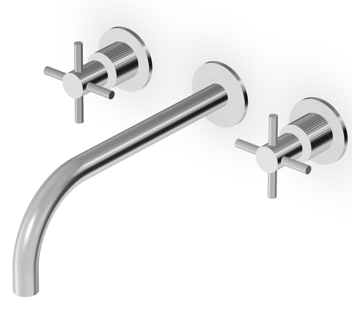 Zucchetti Helm bateria umywalkowa podtynkowa stal ZHM761.XG2