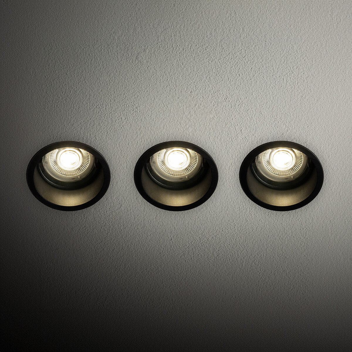 Nowodvorski Lighting Cup lampa do zabudowy 3x10 W czarna 10794