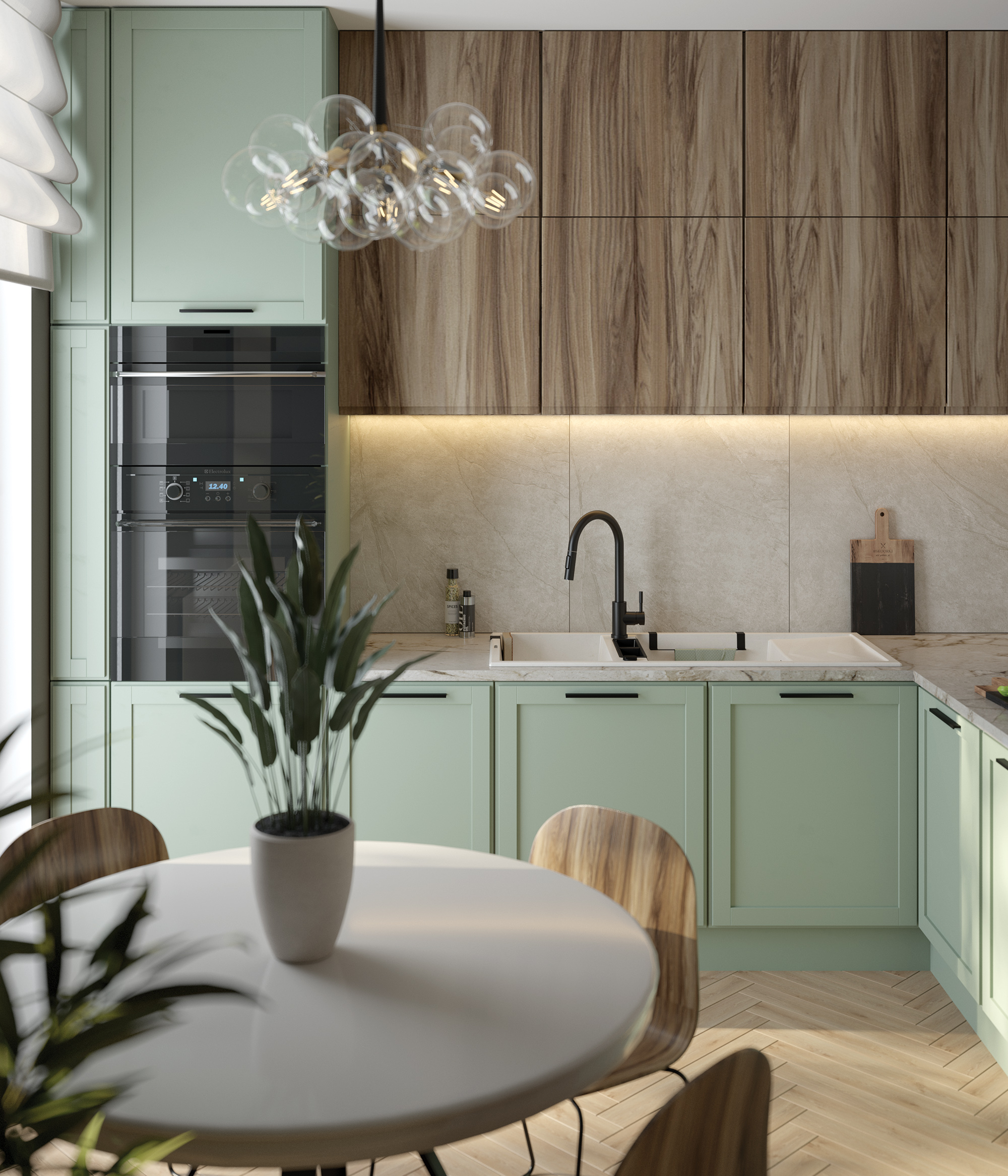 Deante Magnetic zlewozmywak granitowy 116x50 cm biały ZRM_A213