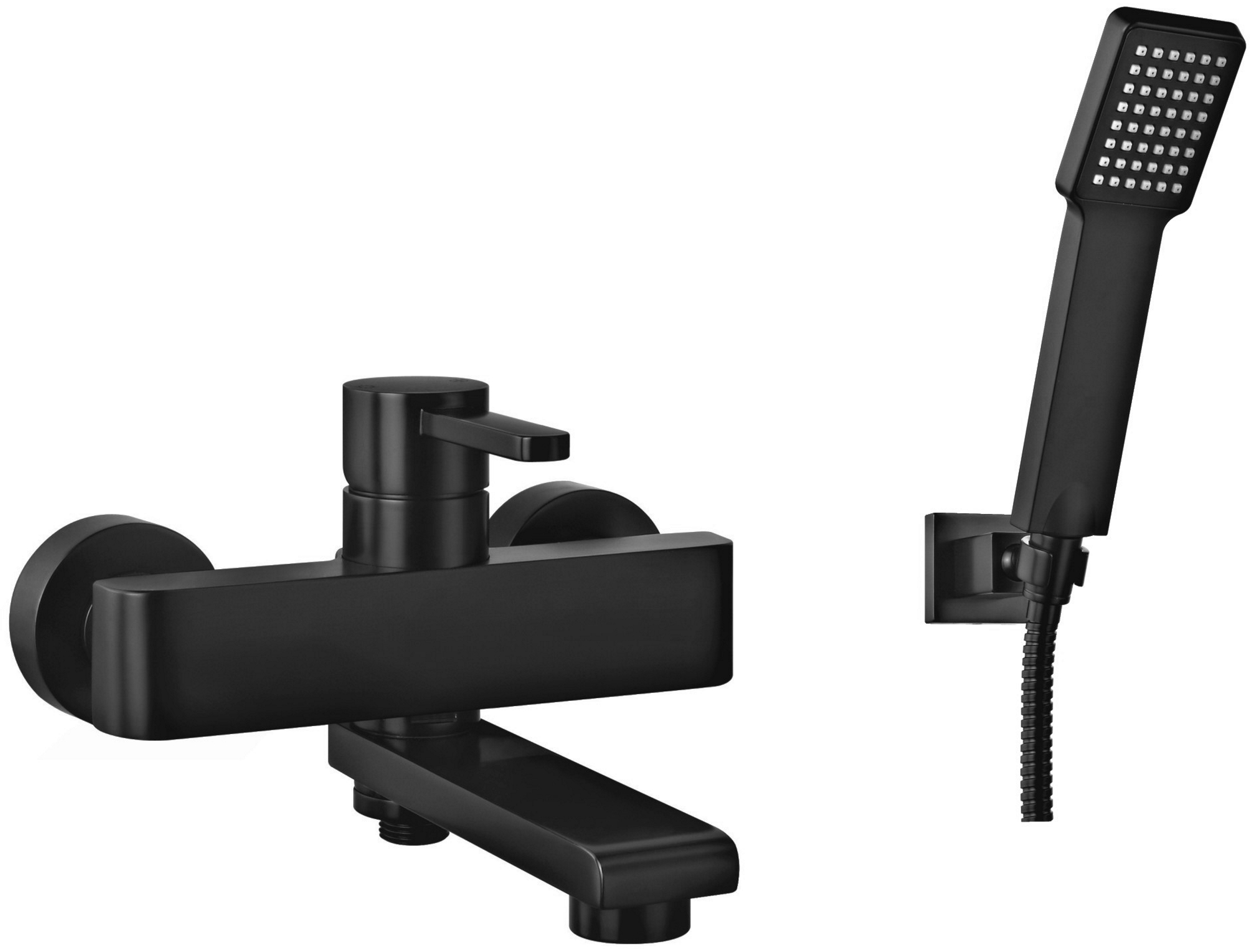 Omnires Darling bateria wannowa kompletna czarny półpołysk DA5031BL