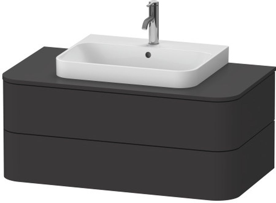 Duravit Happy D.2 szafka 100x55x40,8 cm podumywalkowa wisząca grafitowa HP496108080