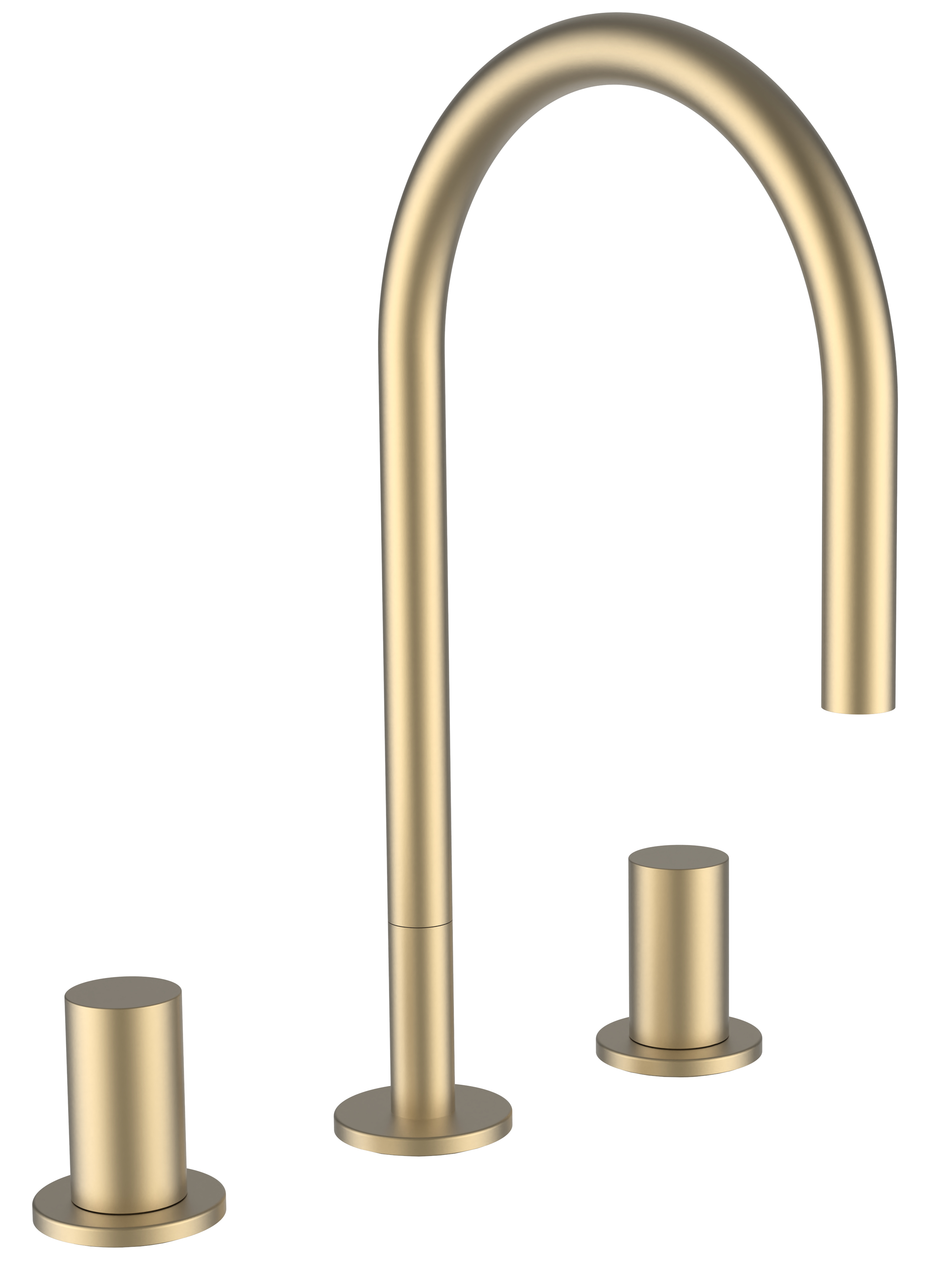 Laufen Kartell bateria umywalkowa stojąca złota H3123330832201