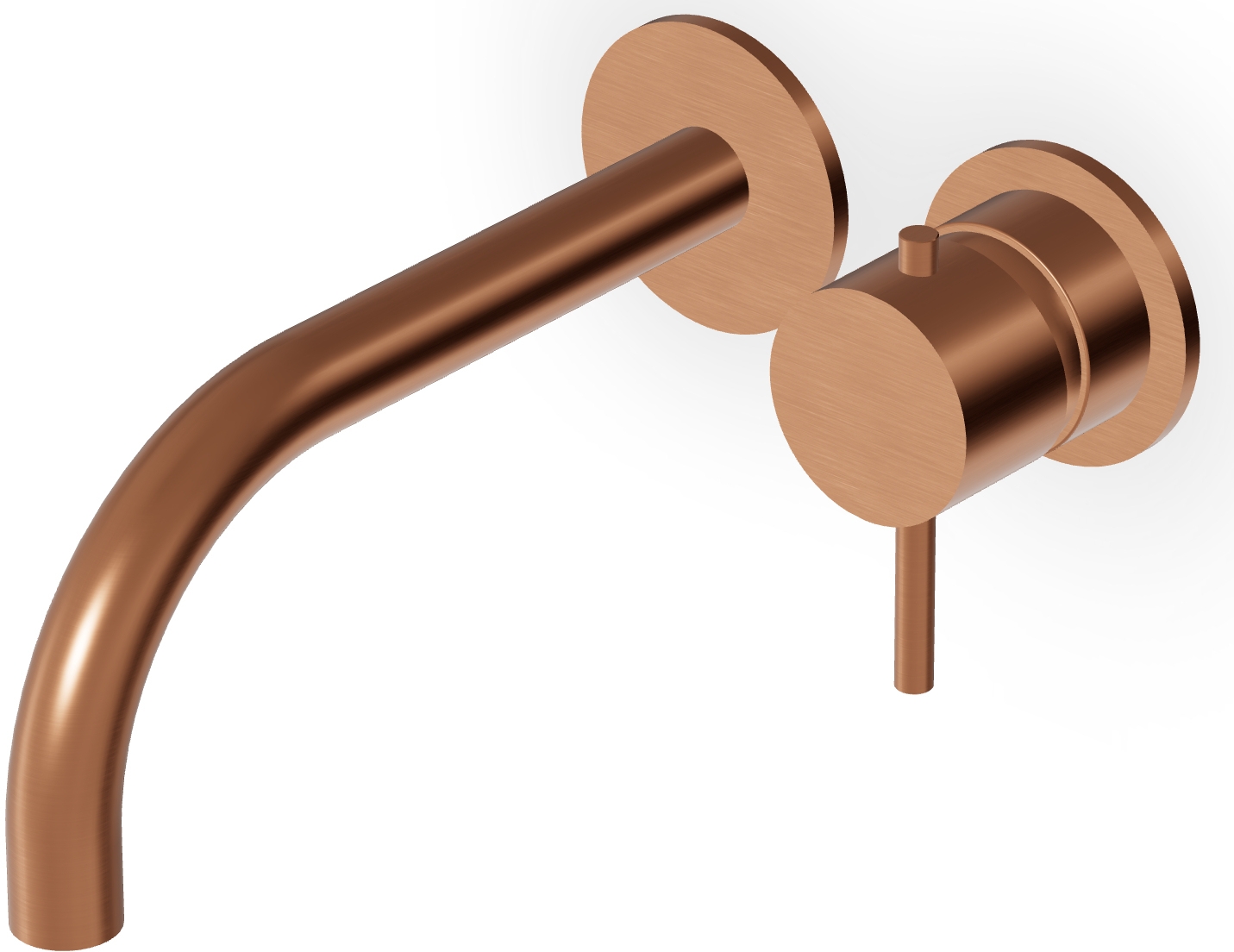 Zucchetti Helm bateria umywalkowa podtynkowa miedź ZHE721.XP91