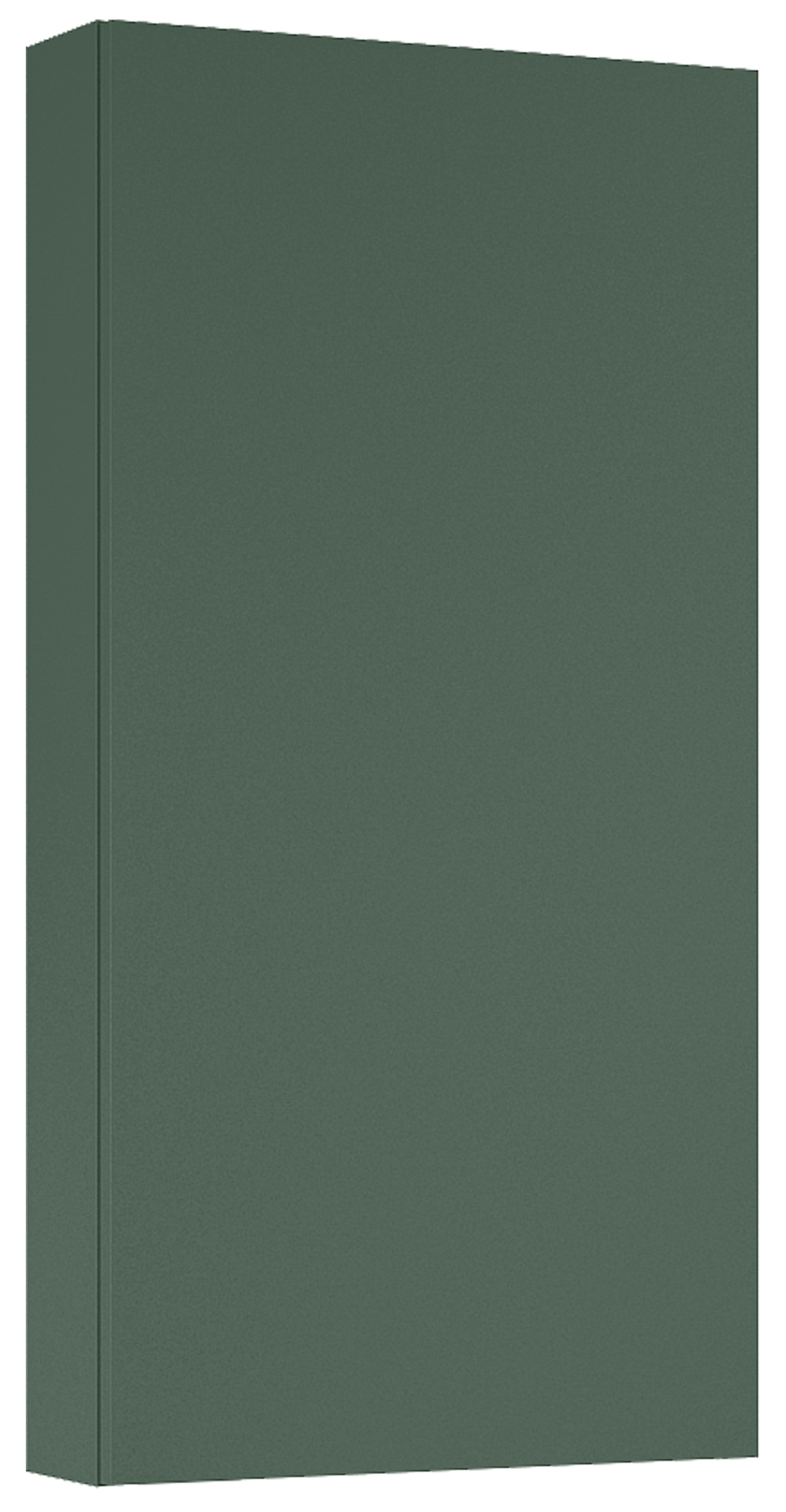 Roca Extra szafka 40x12,6x80 cm boczna wisząca zielony mat A857957534