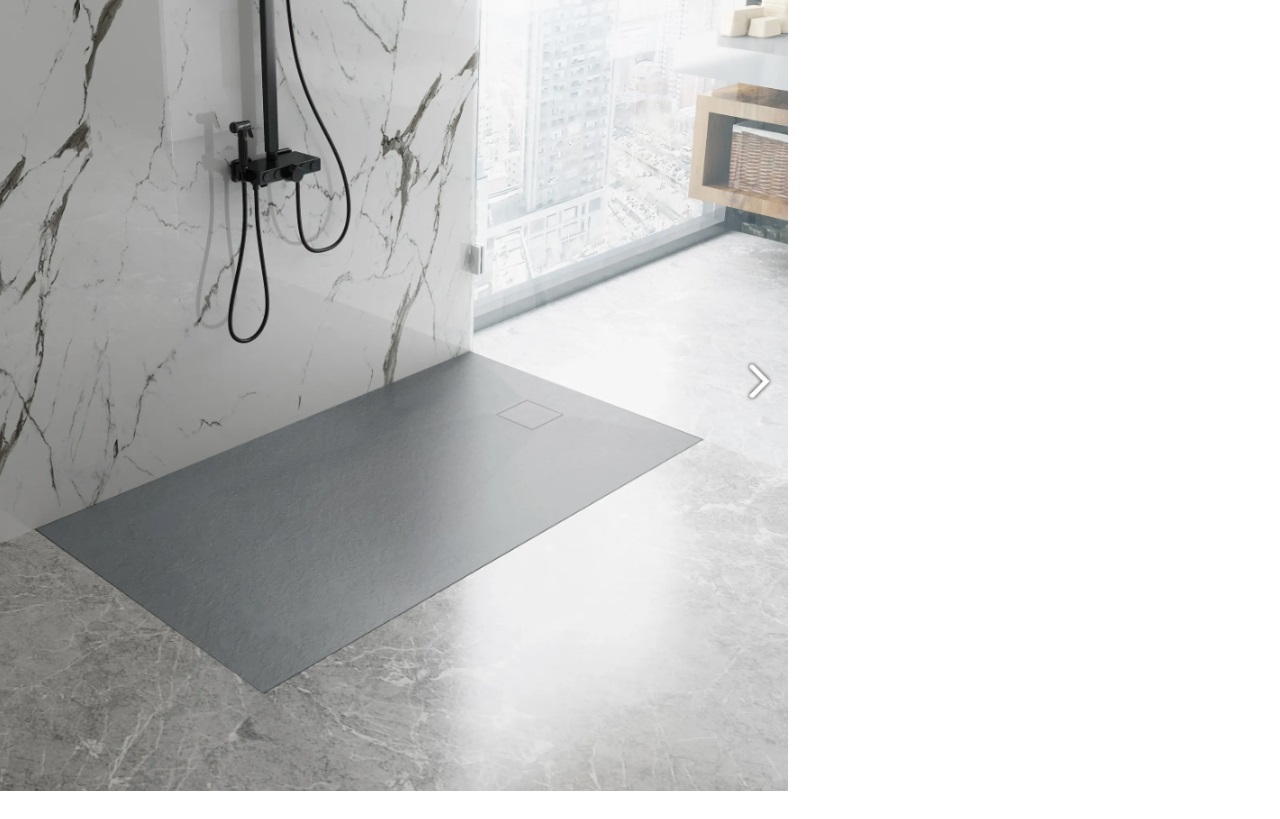 Rea Magnum Grey brodzik prostokątny 100x80 cm szary REA-K4107