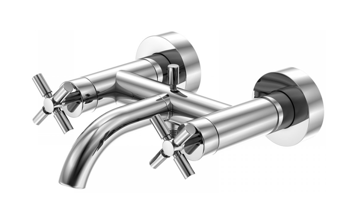 Steinberg 250 bateria wannowo-prysznicowa ścienna chrom 2501100