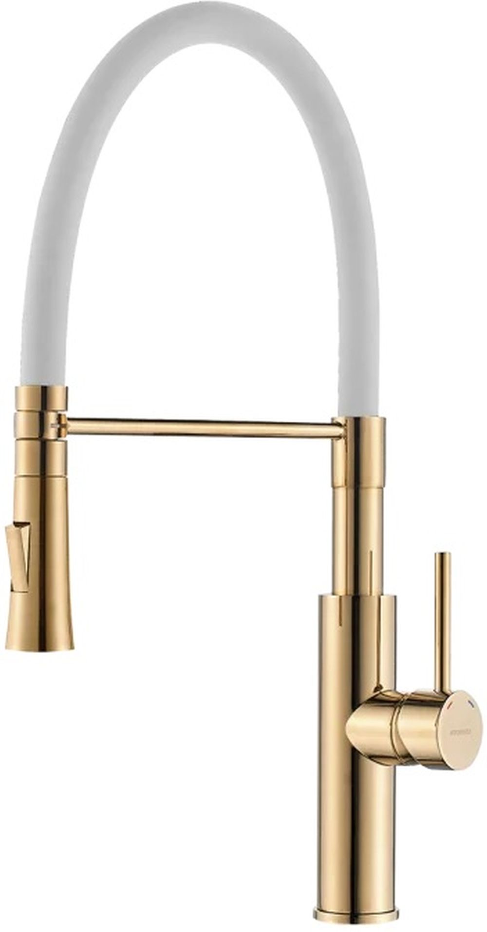 Kuchinox Shire bateria kuchenna stojąca złoty/biały BQH_G78D - Wysyłka w 24h