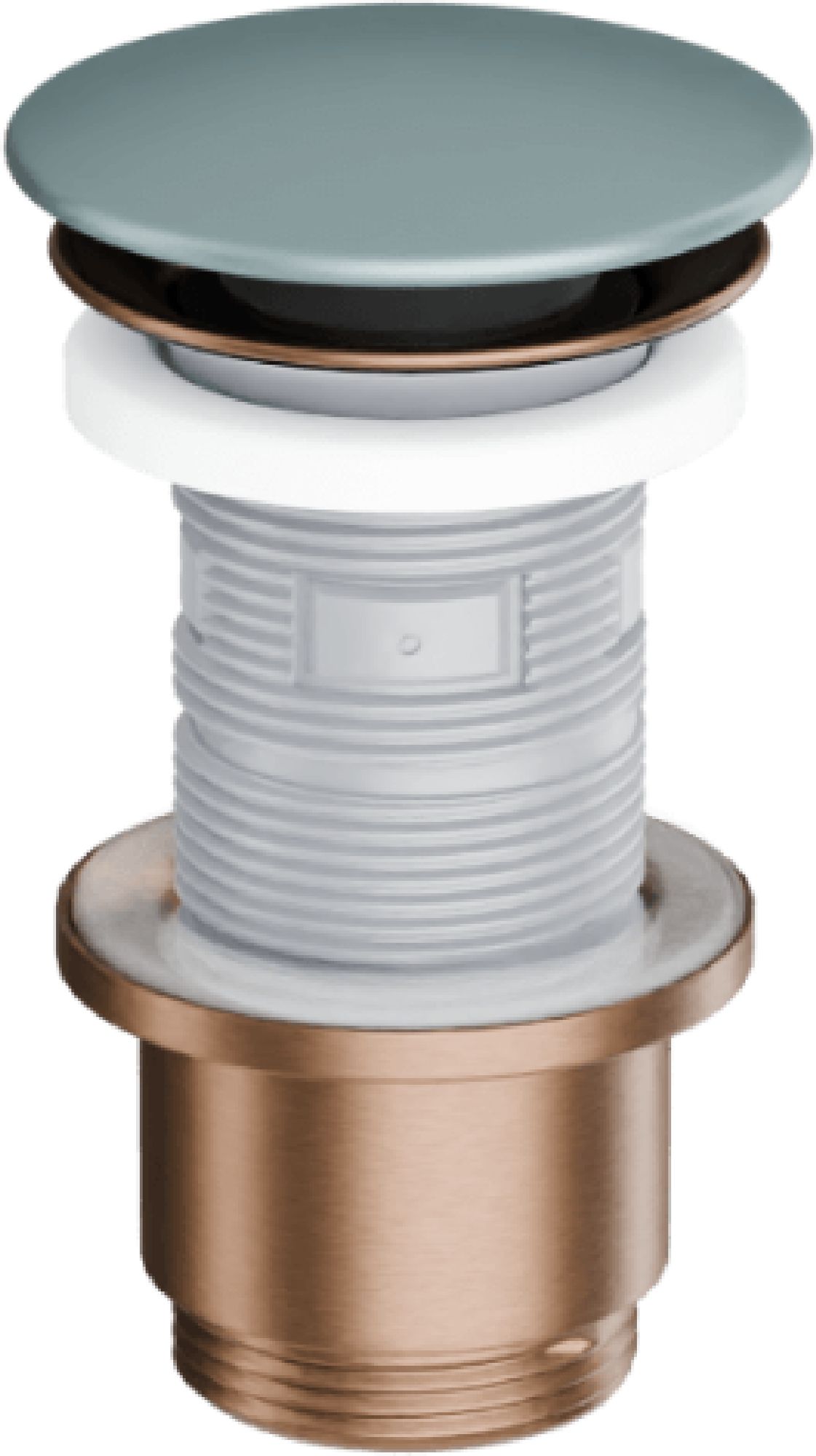 Excellent Design korek do umywalki miedź szczotkowana/mint blue mat ARIN.1485.K.01.MBMCB