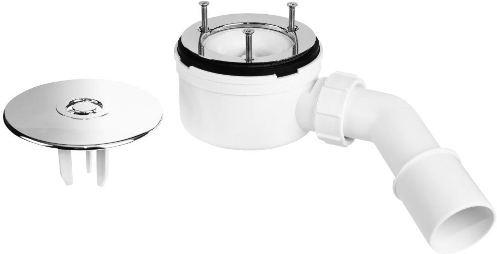 McAlpine syfon do brodzika chrom MP2730L3H-CPN