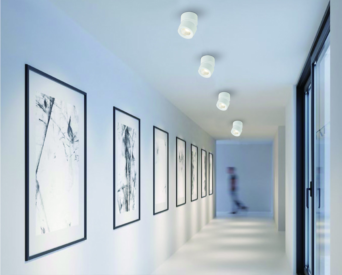 Open Design Mone lampa podsufitowa 1x7 W biała OR82197