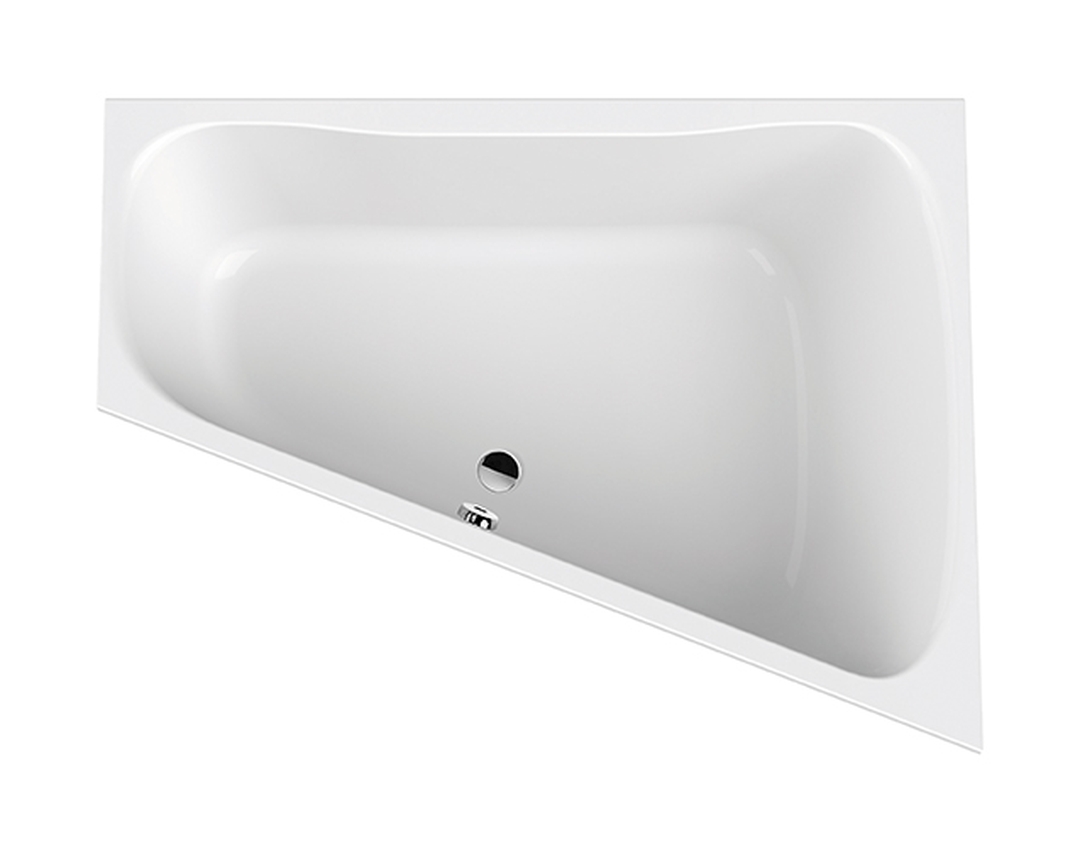 Sanplast Luxo wanna trapezowa 120x170 prawa biała WTP/LUXO 120x170 biew 610-370-0430-01-000