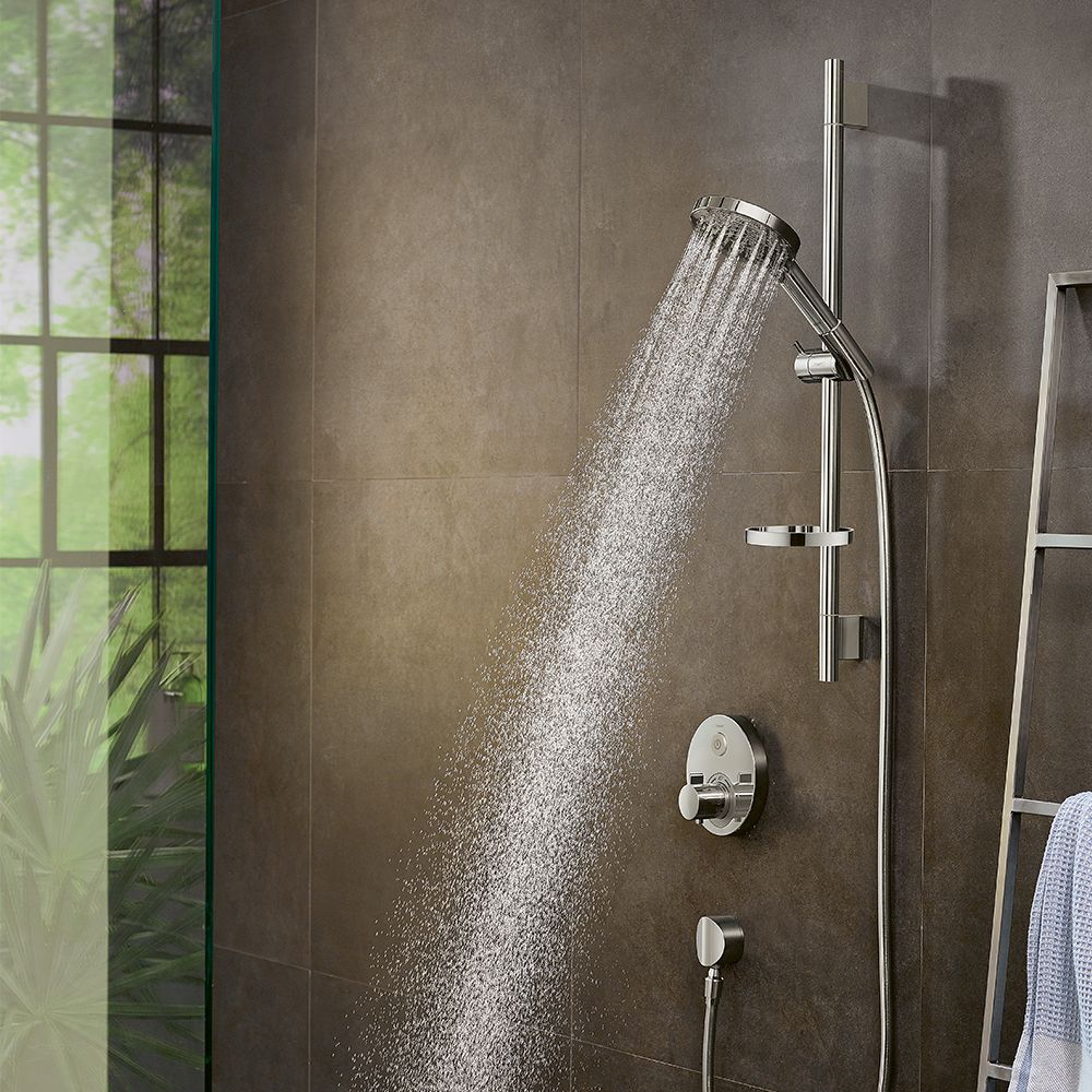 Hansgrohe Raindance Select S PowderRain zestaw prysznicowy z drążkiem 120 3jet P chrom 27654000