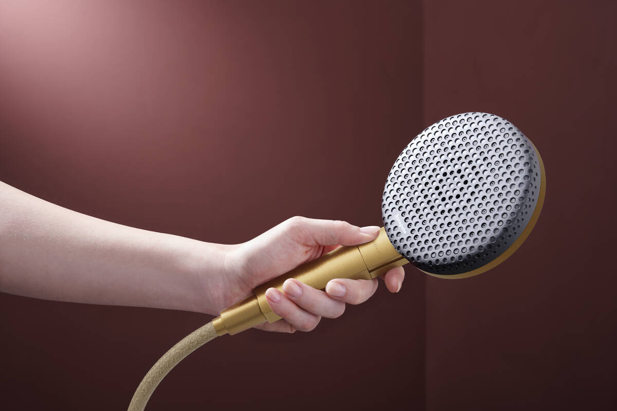 Hansgrohe Raindance Alive Select S słuchawka prysznicowa brąz szczotkowany 24500140