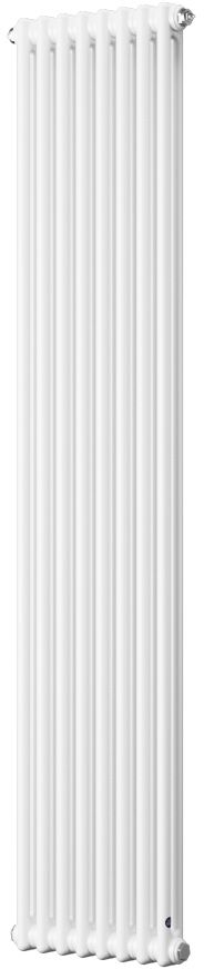 Instal Projekt Tubus 2 grzejnik pokojowy 69,3x38 cm podłączenie dolne biały TUB2-070/08D50