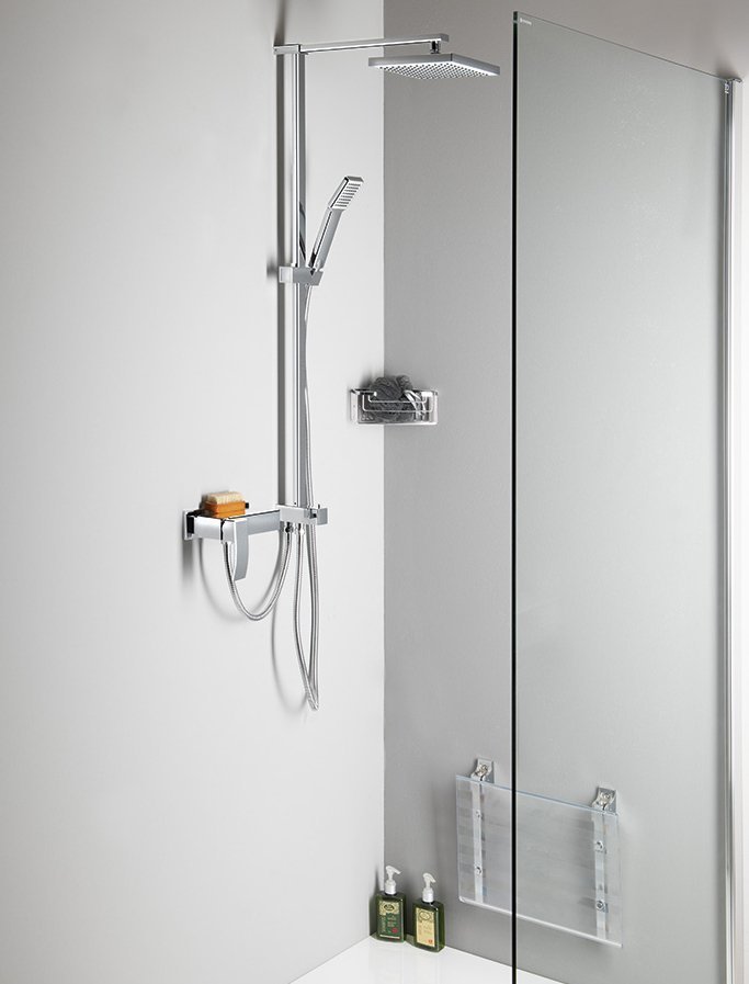 Sapho Ginko bateria prysznicowa ścienna chrom 1101-11