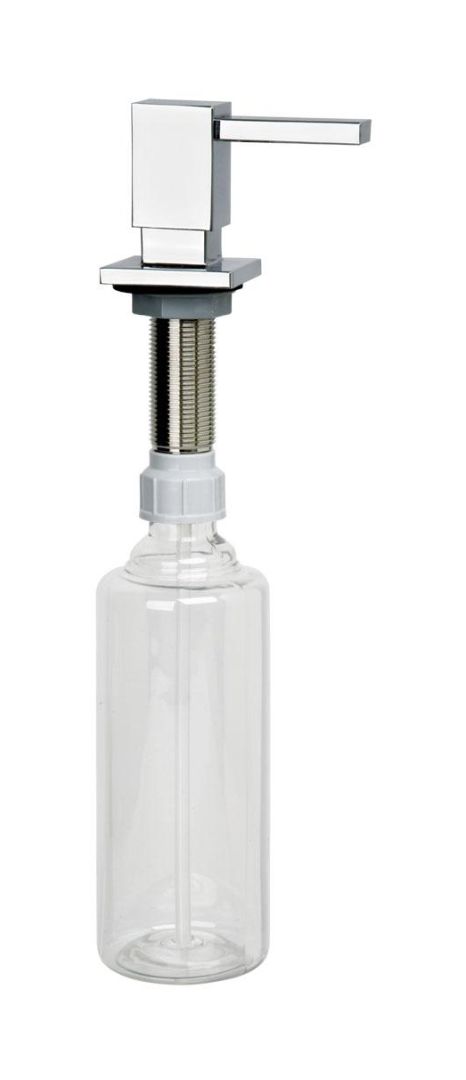McAlpine dozownik do płynu 500 ml blatowy chrom SOAP-SQ-CPB
