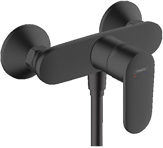 Hansgrohe Vernis Blend bateria prysznicowa ścienna czarny mat 71640670 - Wysyłka w 24h