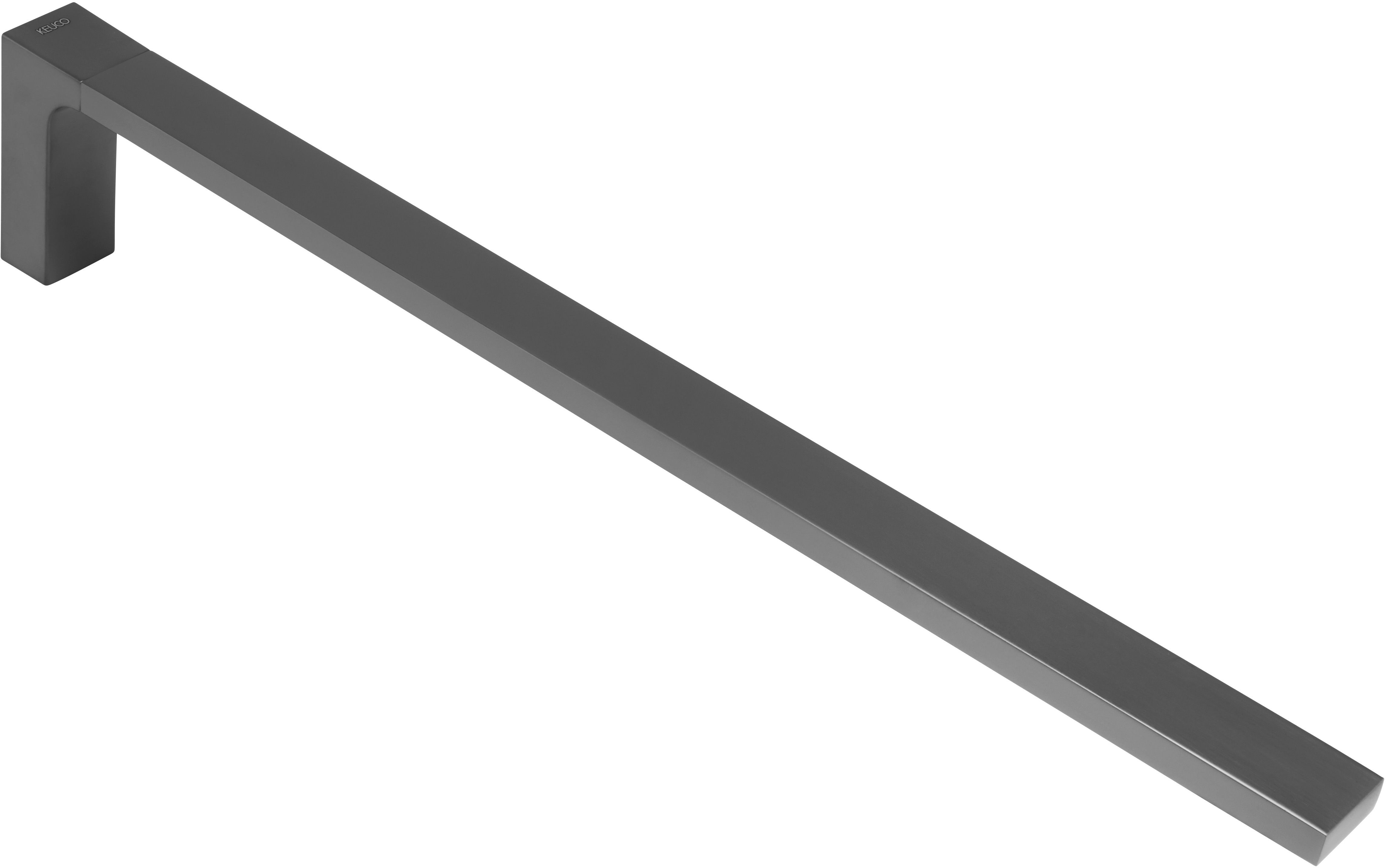 Keuco Edition 11 wieszak na ręcznik chrom-czarny szczotkowany 11120130000