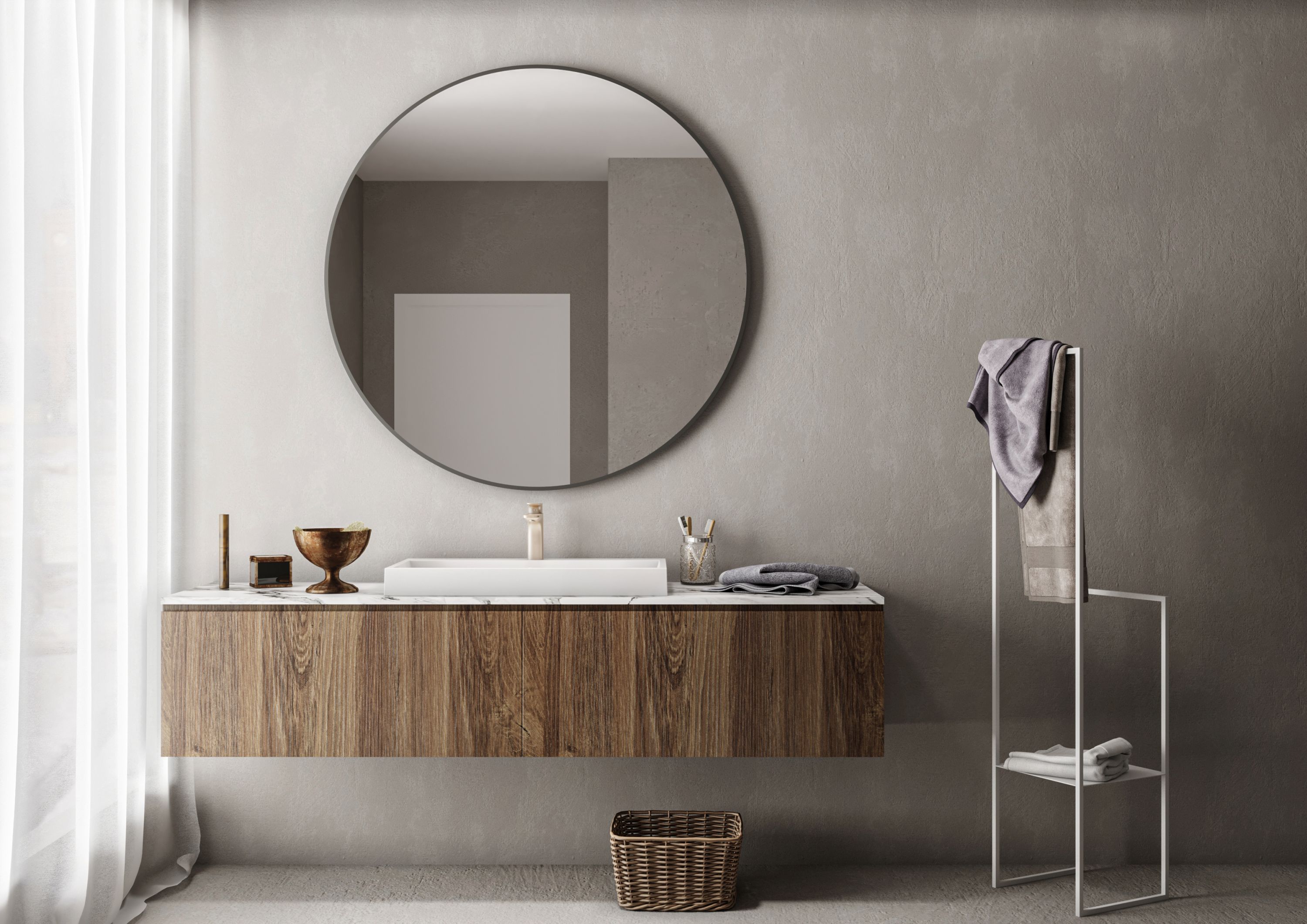 Miraggio Varna umywalka 79,4x41,7 cm nablatowa prostokątna biały połysk 0000258