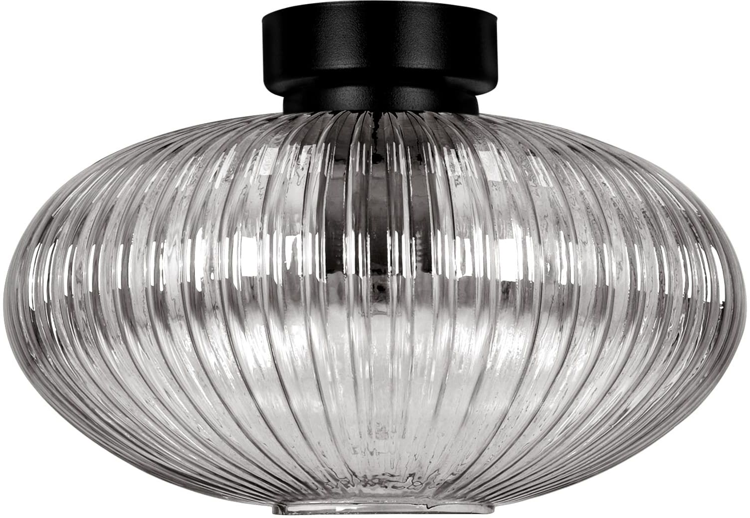 Kaja Arco lampa podsufitowa 1x15 W czarna-grafitowa K-5677