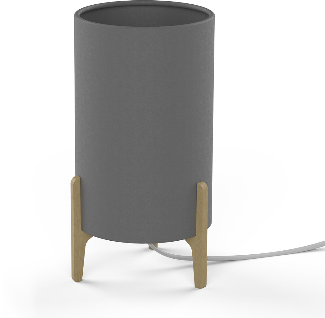 Nowodvorski Lighting Rocket lampa stołowa 1x40W szary/drewno 8448 - Wysyłka w 24h