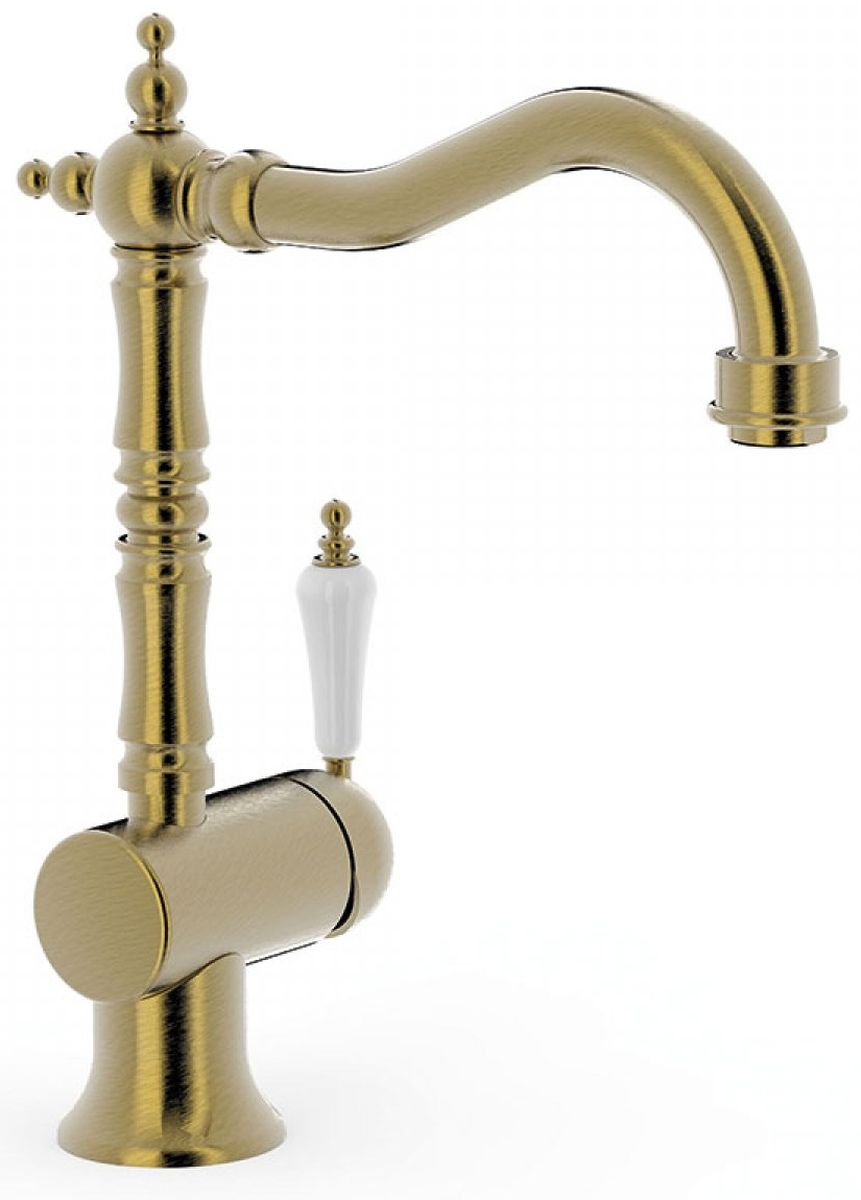 Tres Clasic bateria umywalkowa stojąca mosiądz 24210801LV