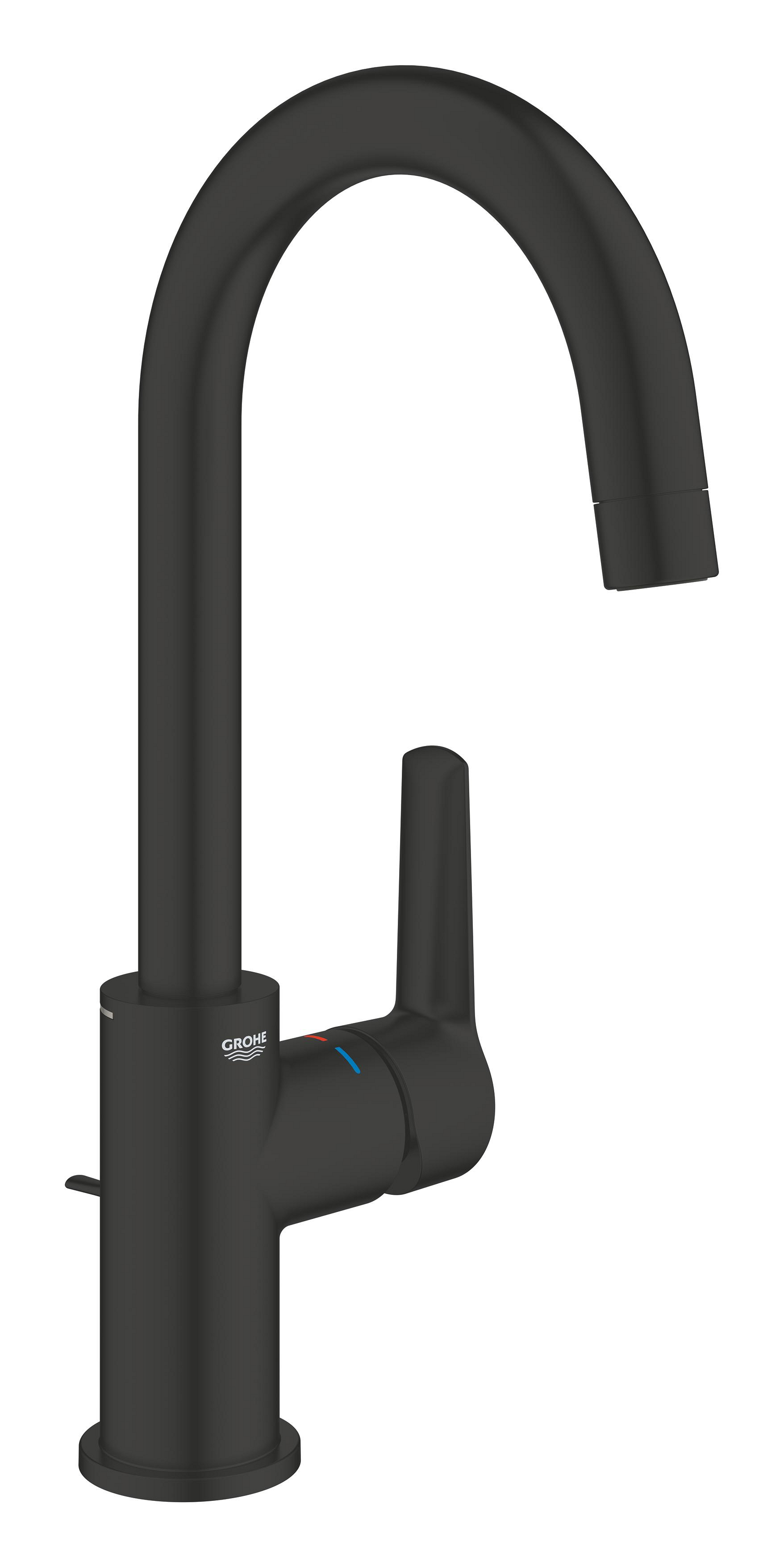 Grohe Start bateria umywalkowa stojąca wysoka czarny mat 242032432 - Wysyłka w 24h