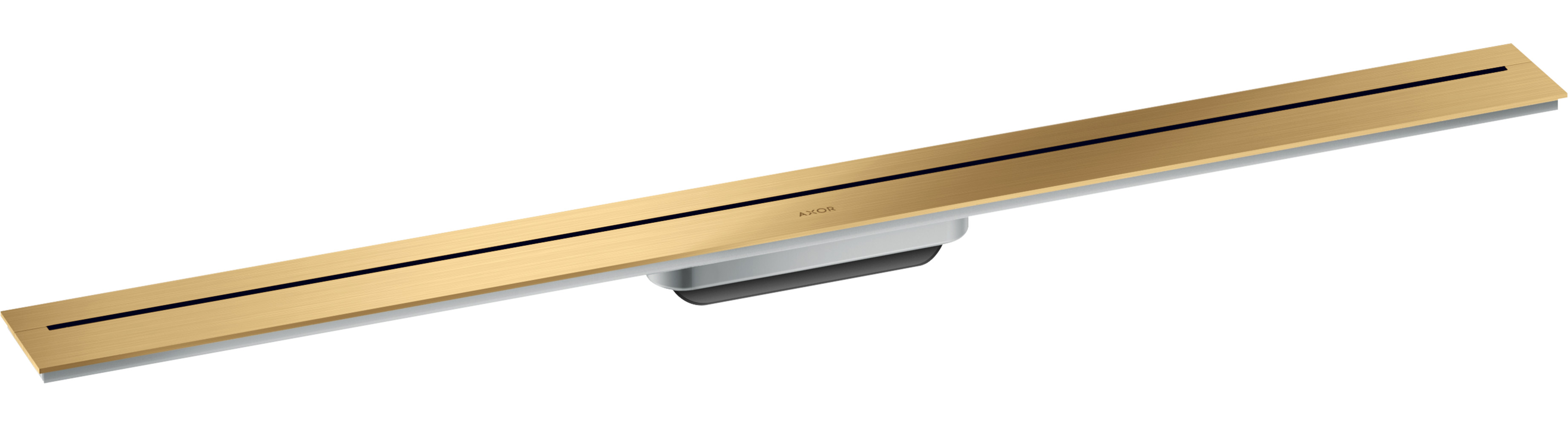 Axor Drain element zewnętrzny odpływu liniowego 100 cm złoty optyczny szczotkowany 42528250