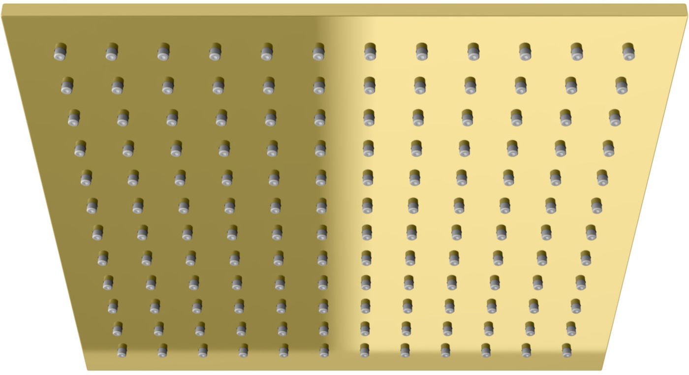 Kohlman Experience Gold deszczownica 30 cm kwadratowa złota Q30EGD