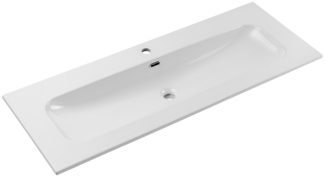 Comad Fly umywalka 121x46 cm prostokątna meblowa biała FLY 120 DP ( E-8073-120 )