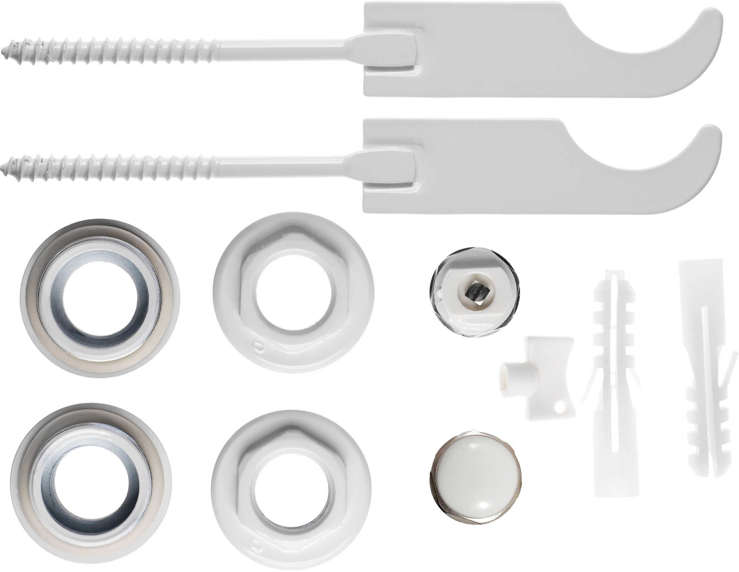 Ferro komplet korków grzejnikowych z wieszakami ZGG2B