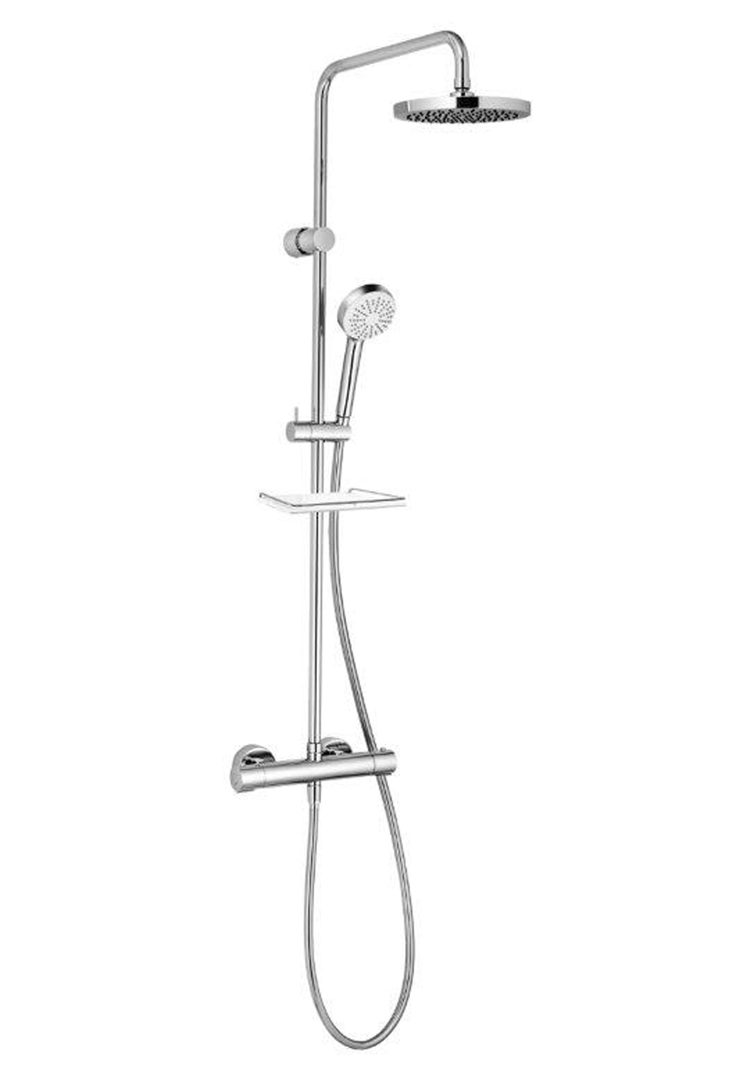 Kludi Cockpit Explorer półka do zestawu prysznicowego 641011000