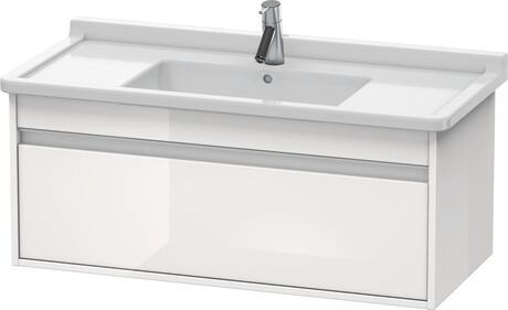Duravit Ketho szafka 100x45,5x41 cm podumywalkowa wisząca biała KT666502222