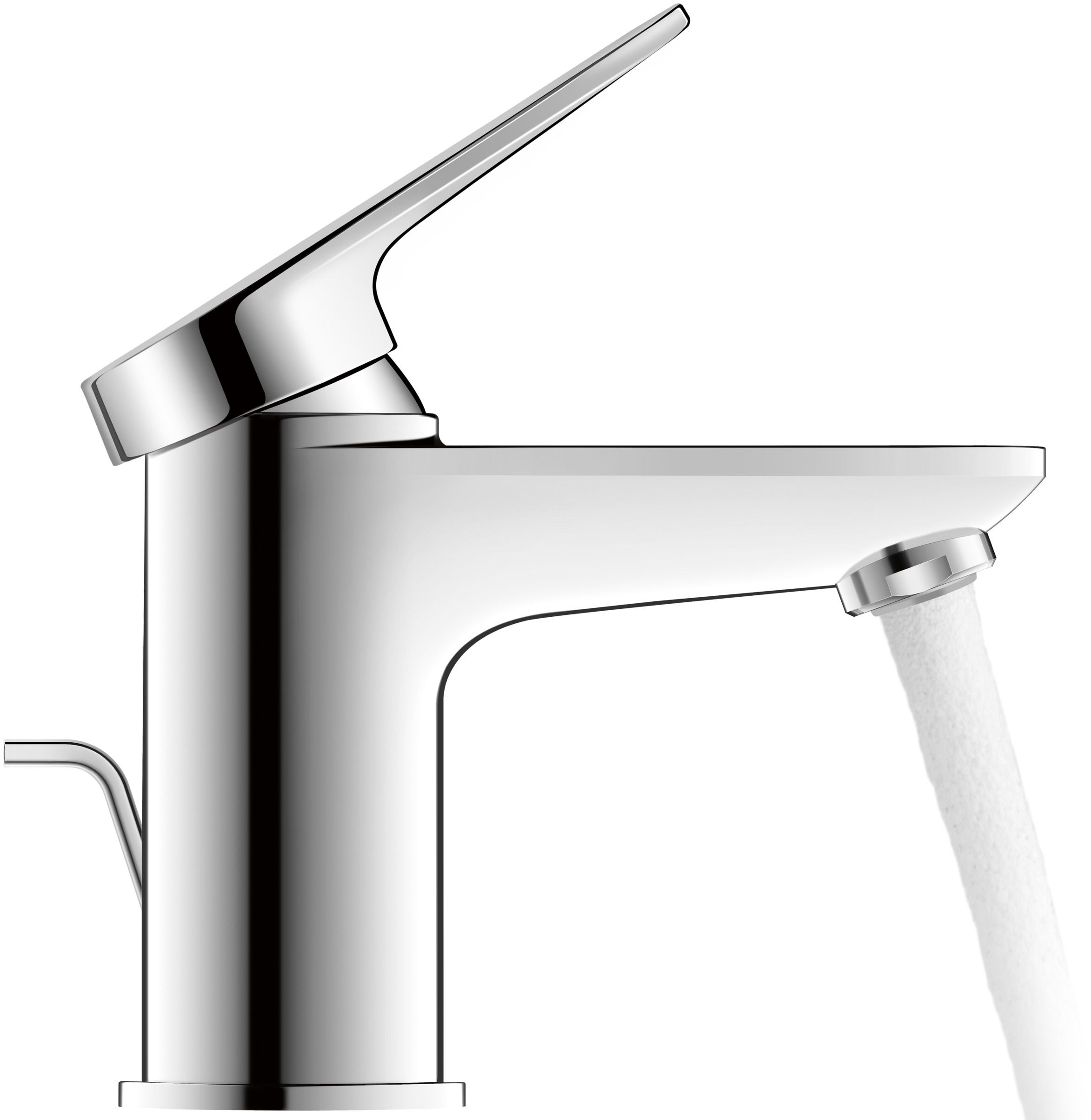 Duravit Wave bateria umywalkowa stojąca Fresh Start chrom błyszczący WA1011001010