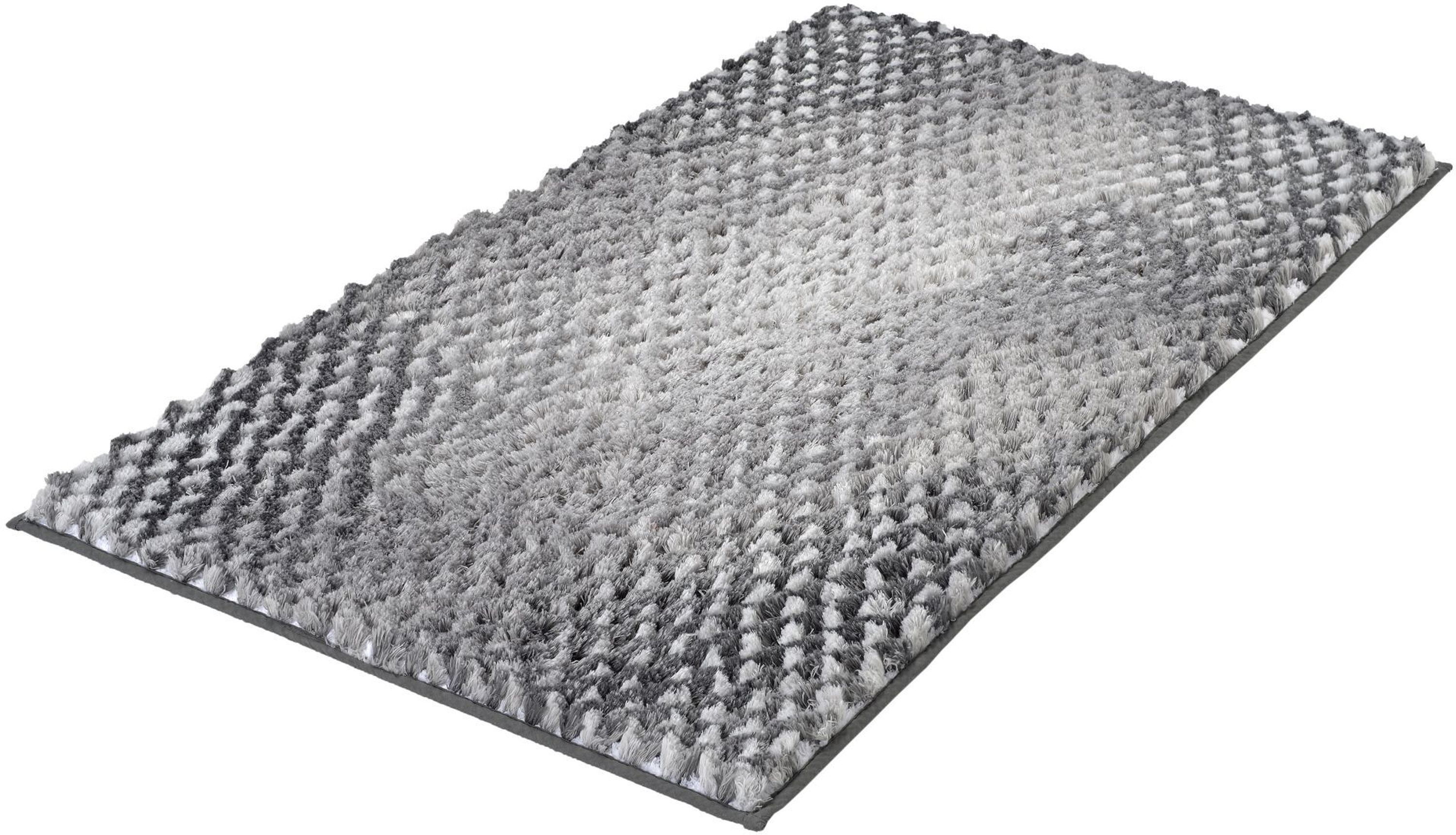 Kleine Wolke Cory dywanik łazienkowy 100x60 cm prostokątny ciemny szary Anthracite 9121901360