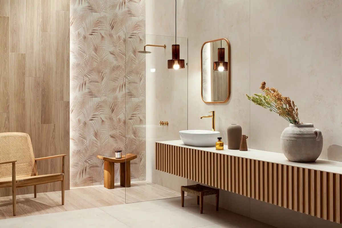 Tubądzin Torano płytka podłogowa 59,8x59,8 cm beżowa