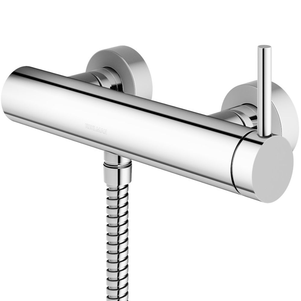 Kohlman Axel bateria prysznicowa ścienna chrom QW120A