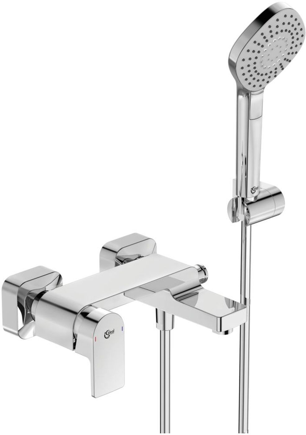 Ideal Standard Edge zestaw wannowo-prysznicowy ścienny chrom A7122AA