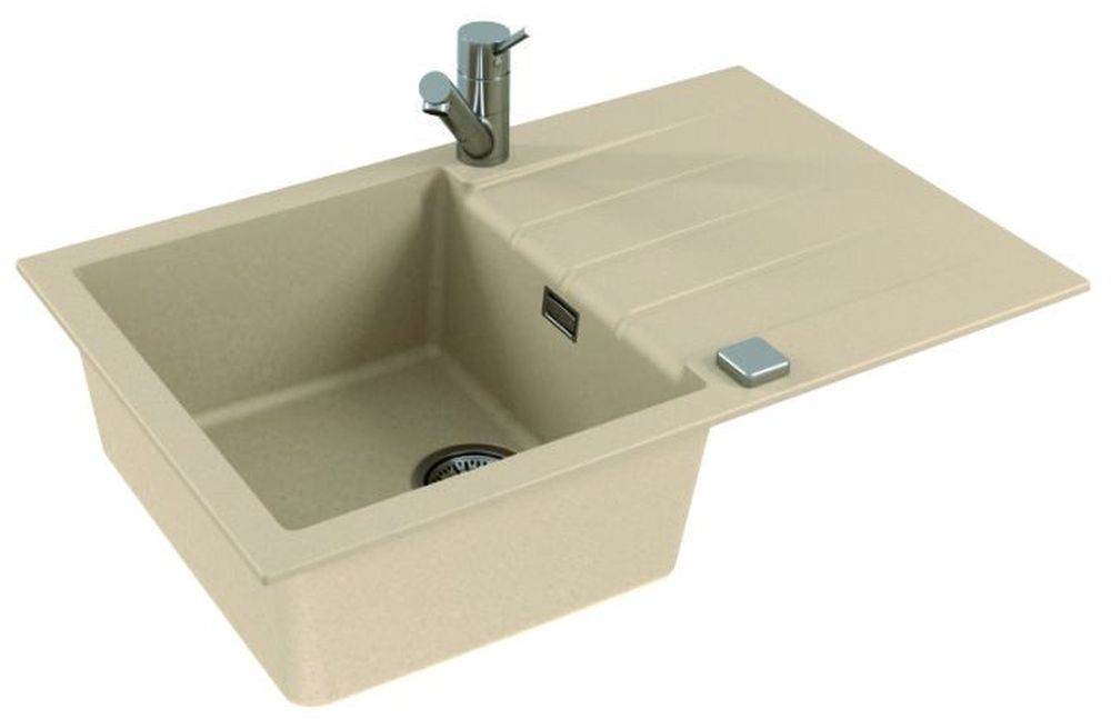 Alveus Cadit 20 zlewozmywak 79x50 cm Granital piaskowy 1132023