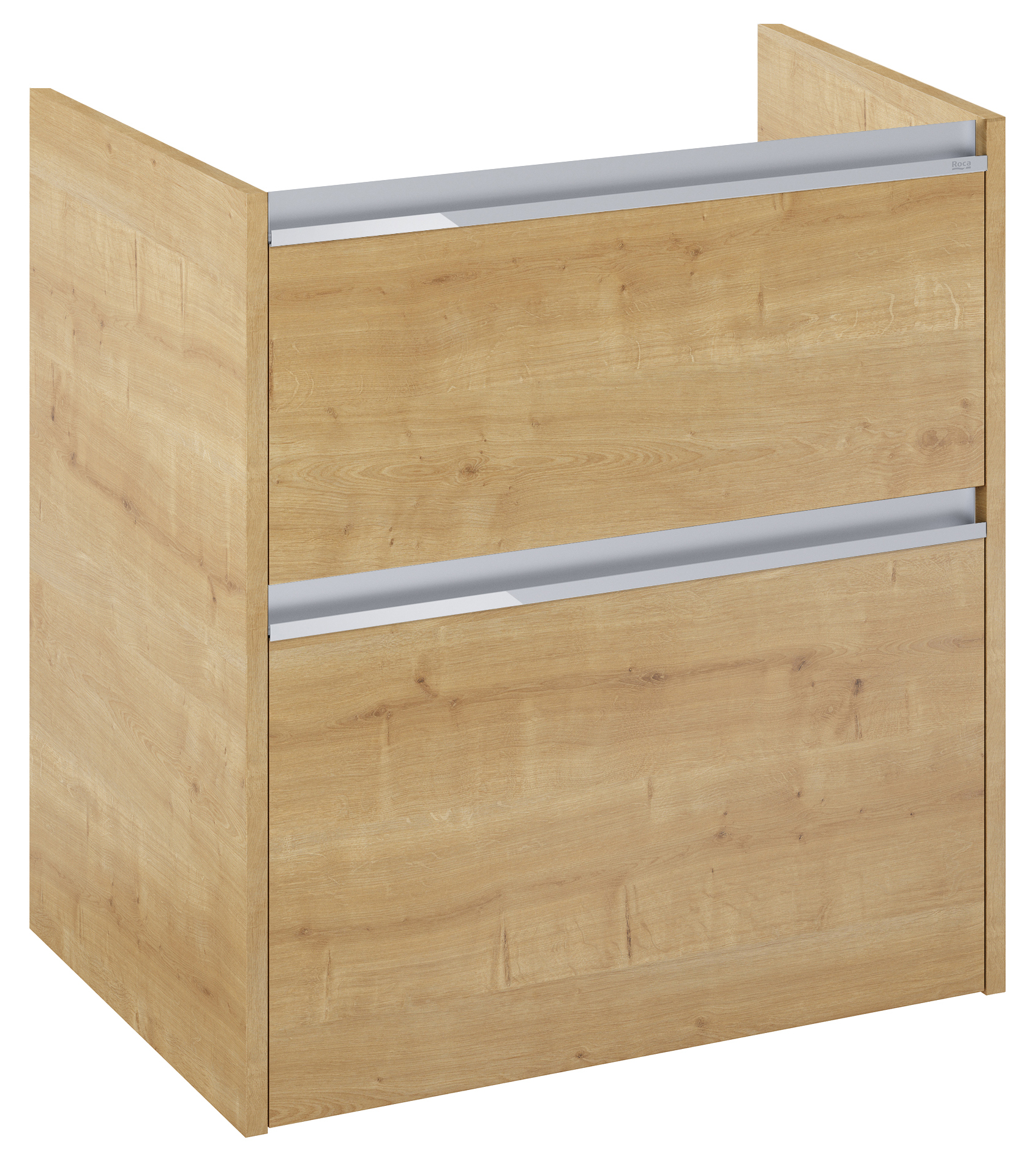 Roca Gap Pro szafka 58,5x37,6x63,5 cm podumywalkowa wisząca jasny dąb A857908464