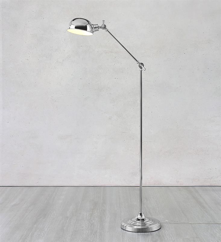 Markslöjd Portland lampa stojąca 1x40 W chrom 108585