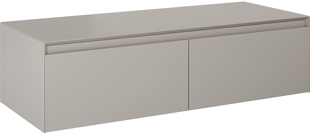 Elita Split Slim szafka z blatem 120x45,8x31,9 cm boczna wisząca fume matt RE081204057020