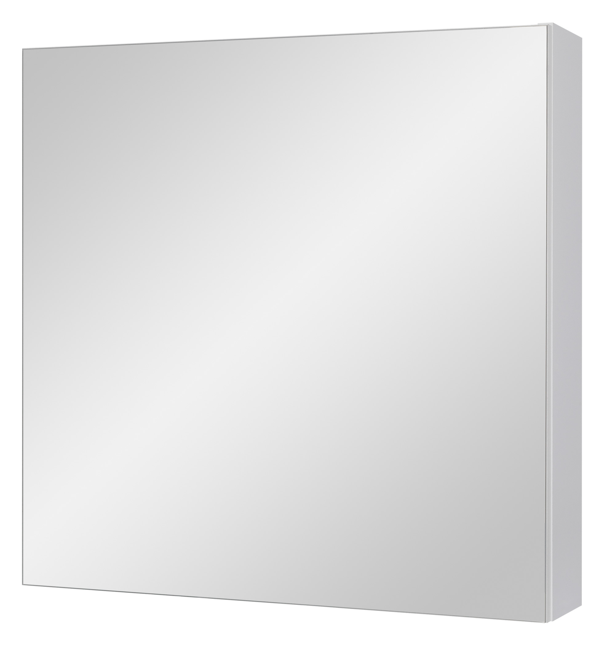 Astor Ida szafka 60x13,8x60 cm z lustrem biała AM-MSL-603-07