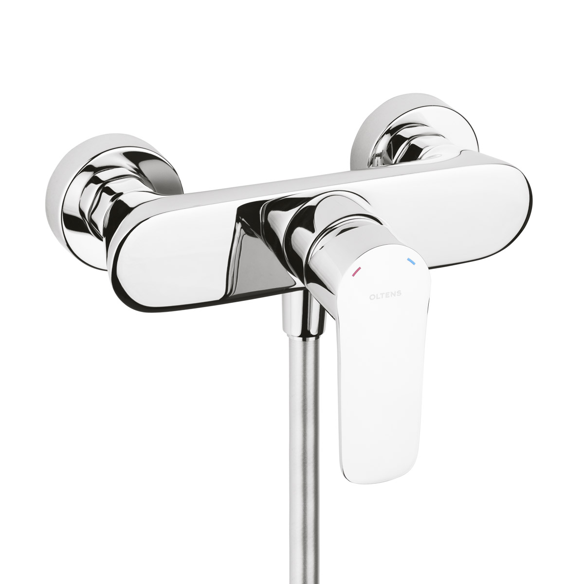 Oltens Vernal bateria prysznicowa ścienna chrom 33004100 - Wysyłka w 24h