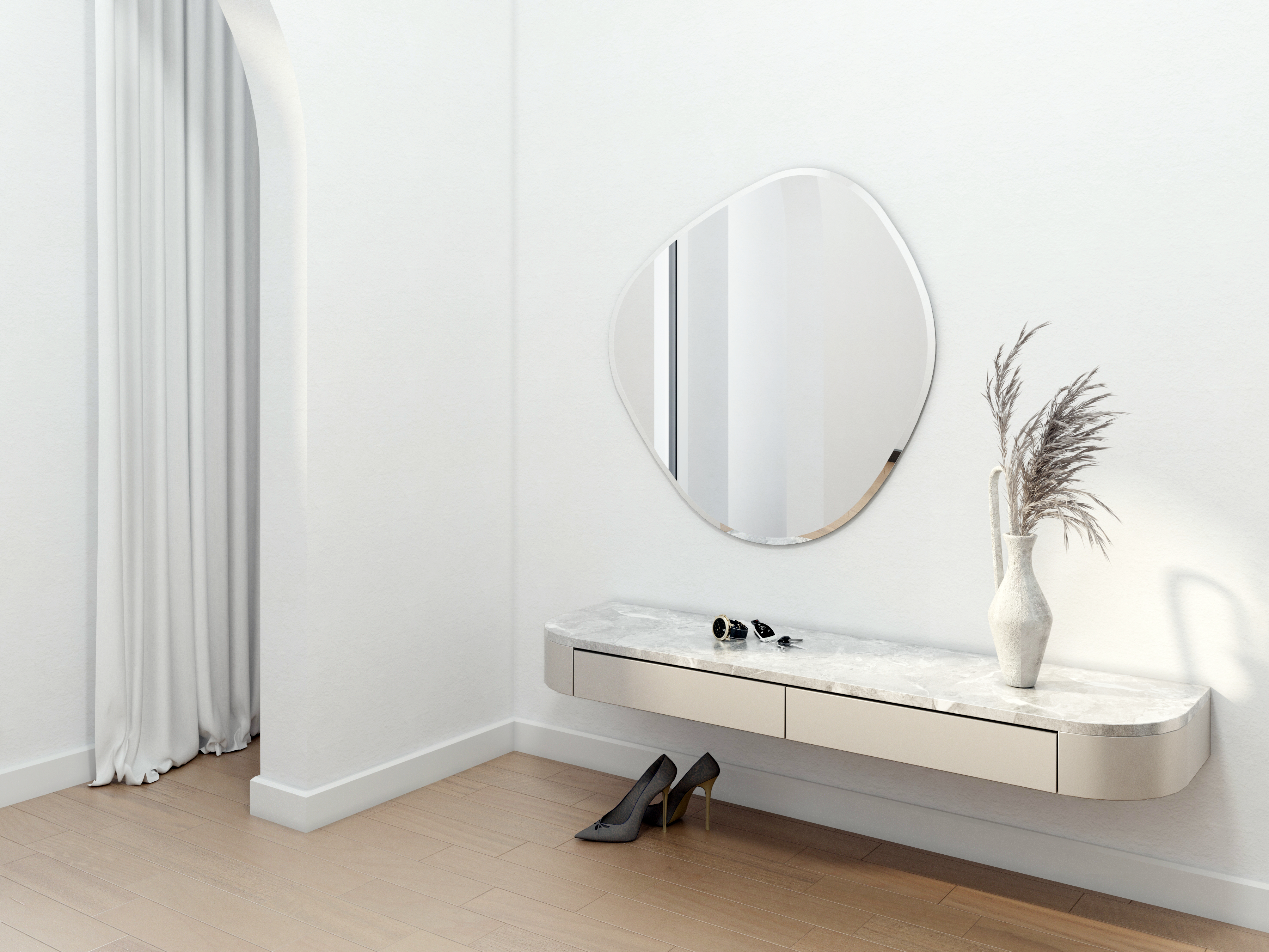 Dubiel Vitrum Albert lustro 80x80 cm